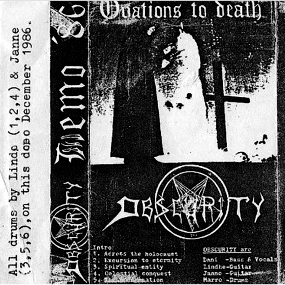 Obscurity - Ovations To Death (1986)