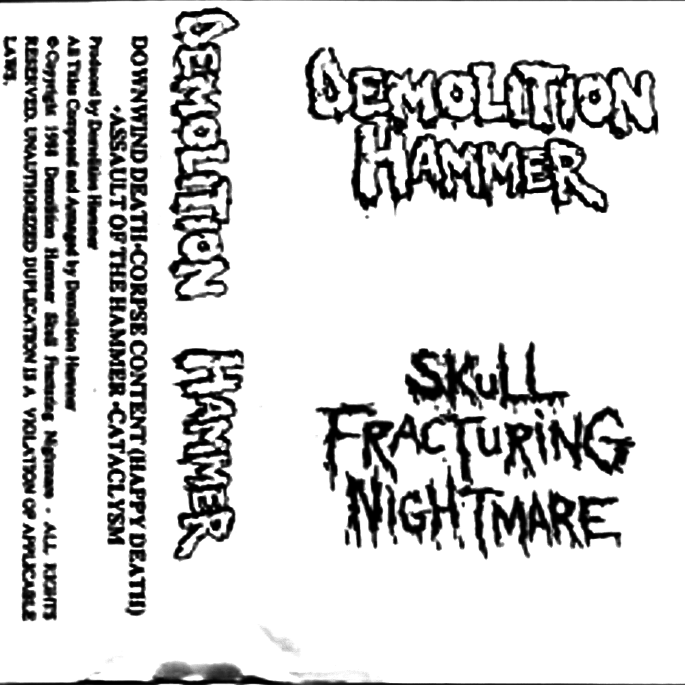 Demolition Hammer - Skull Fracturing Nighmare (1988)