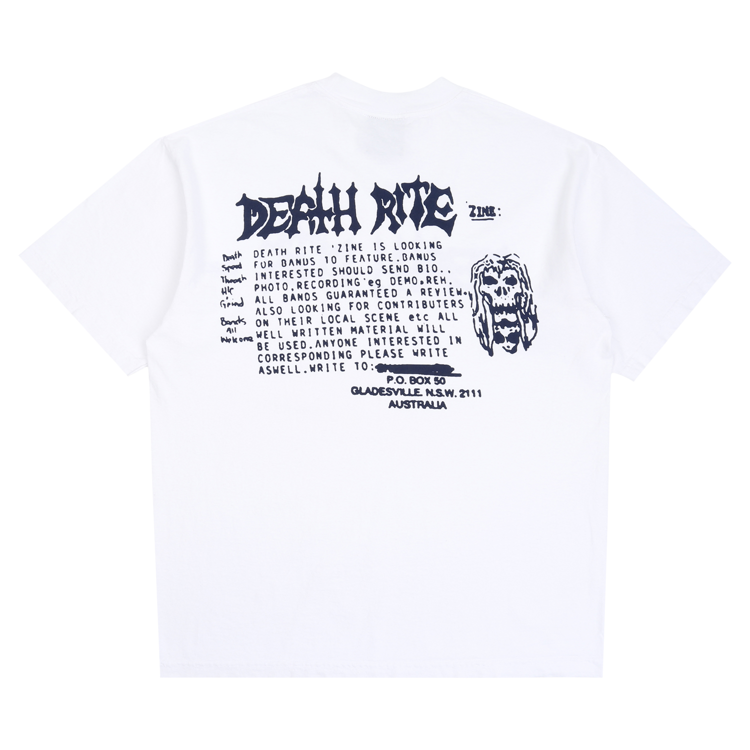 Classified 89 SS T-Shirt - White
