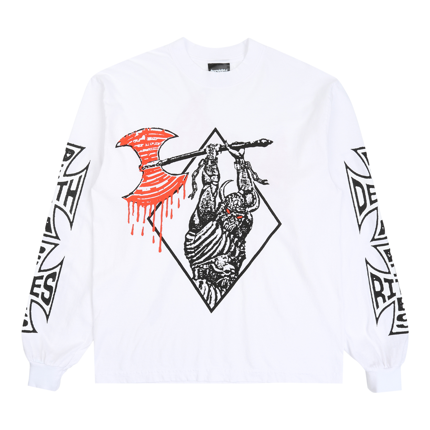 Axed LS T-Shirt - White