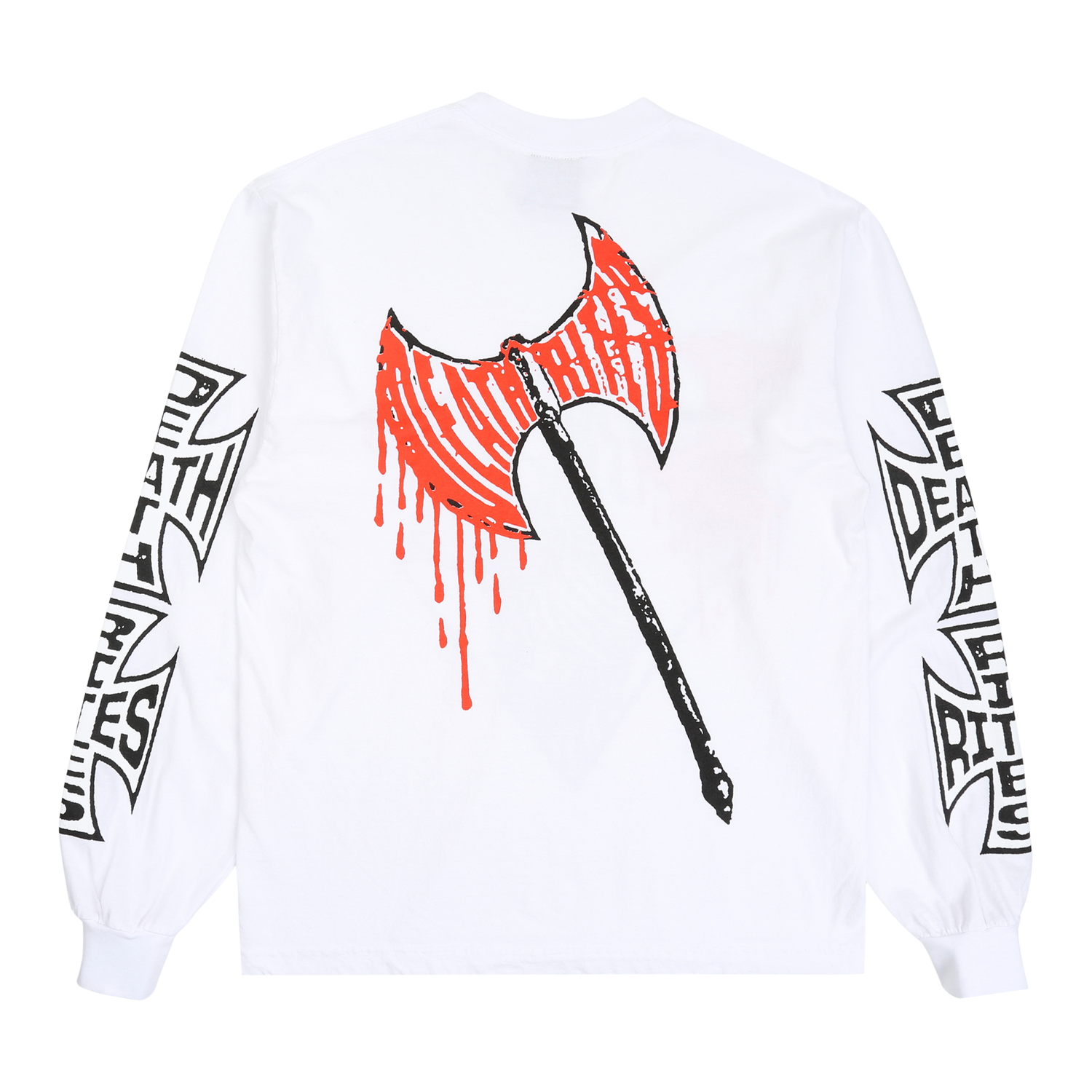 Axed LS T-Shirt - White