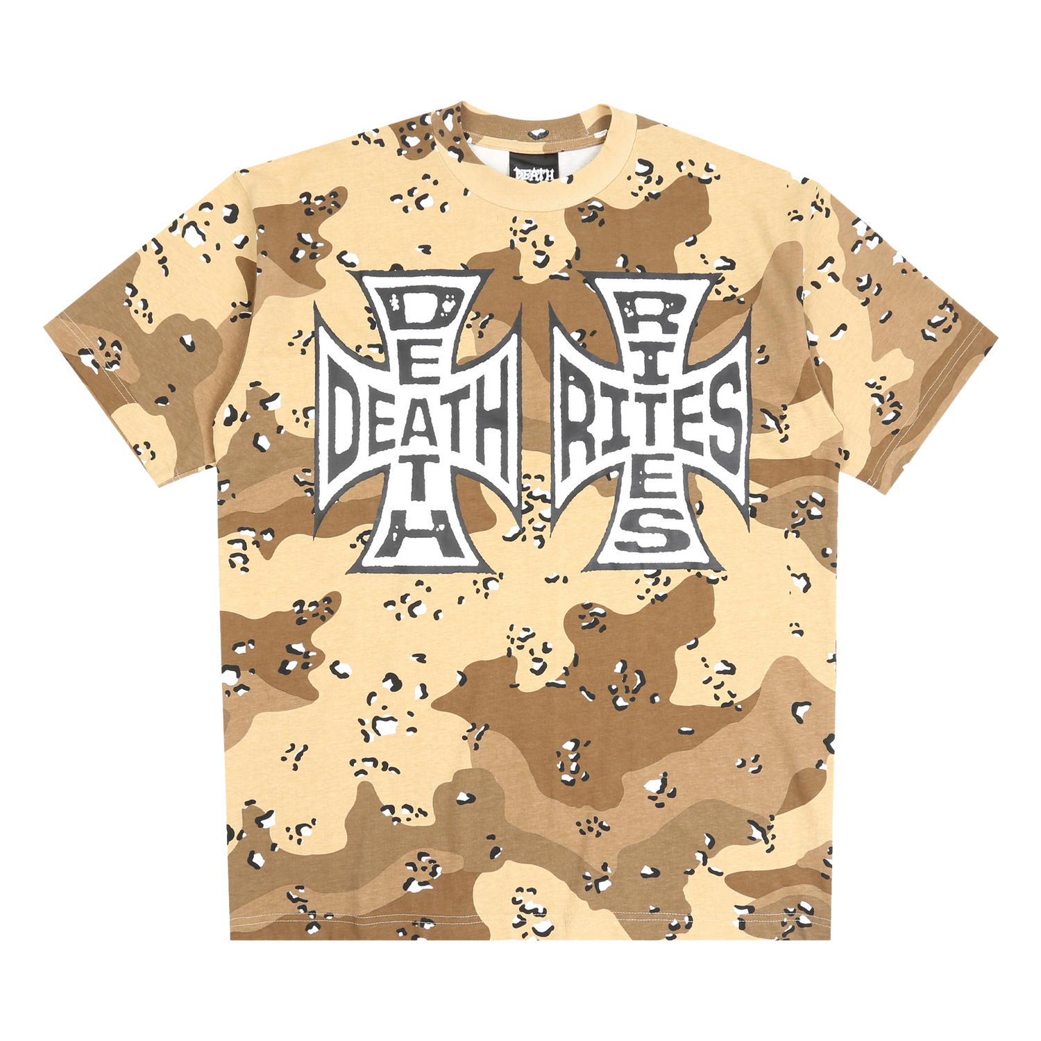 Crosses SS T-Shirt - Choc Chip Camo